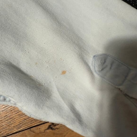 Vintage Gap Chambray Button Up Shirt SZ XS Light Wash Classic Casual - Picture 12 of 13